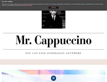 Tablet Screenshot of mr-cappuccino.com
